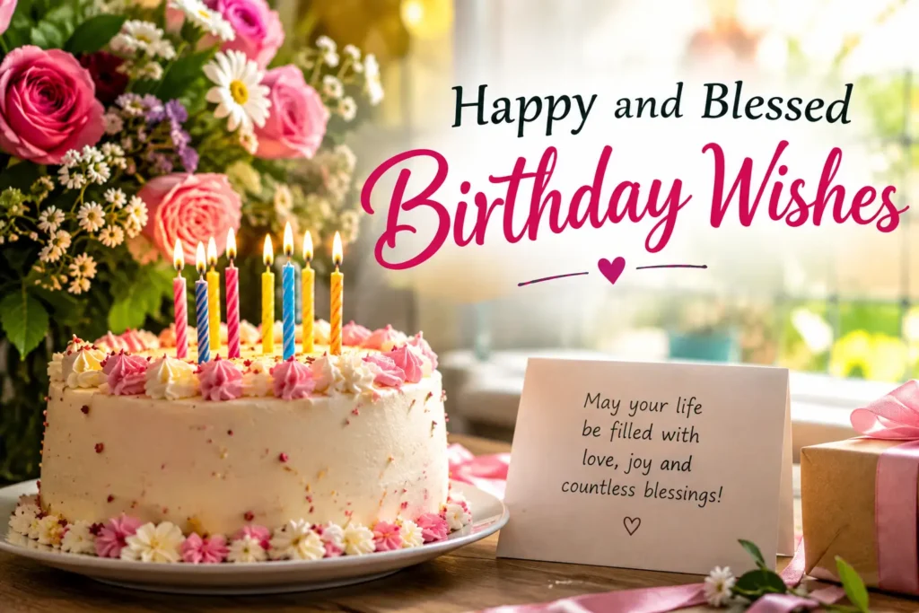 Happy and Blessed Birthday Wishes