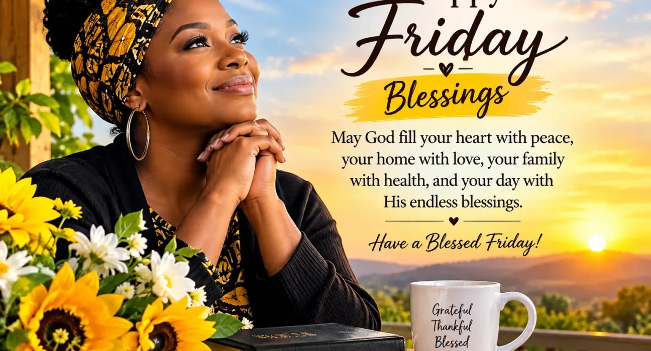 African American spiritual Friday blessings